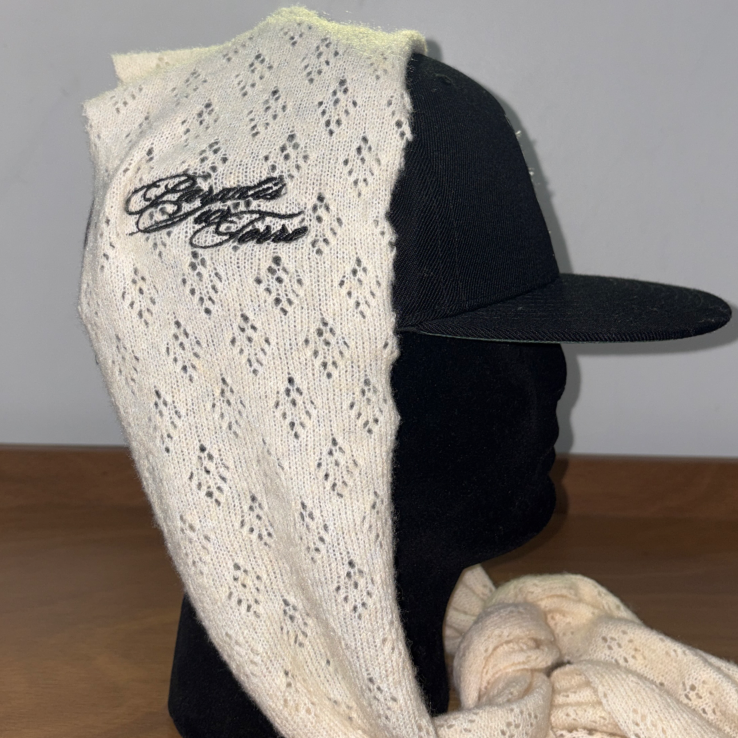Cashmere Scarfitted Hat